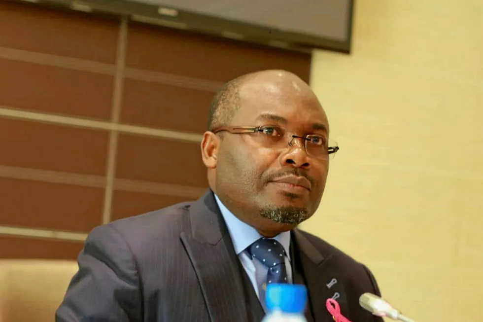 Potential: Gabon’s Minister for Hydrocarbons, Noel Mboumba