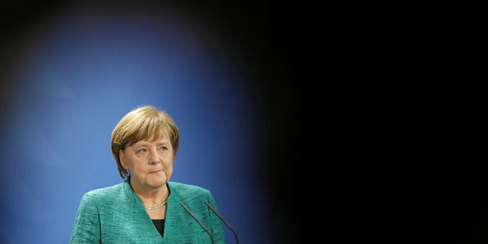 German Chancellor Angela Merkel