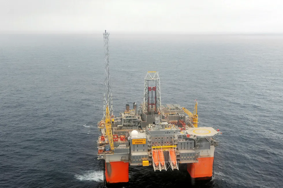 In the spotlight: Equinor's Snorre B platform