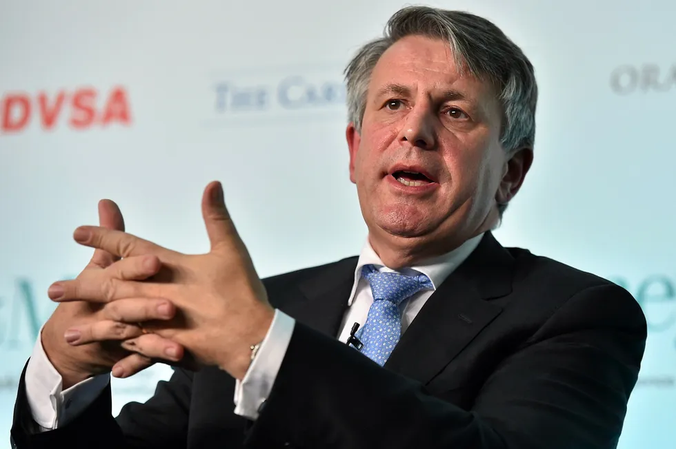 Ready to help: Shell chief executive Ben van Beurden said his company could supply more gas into Europe