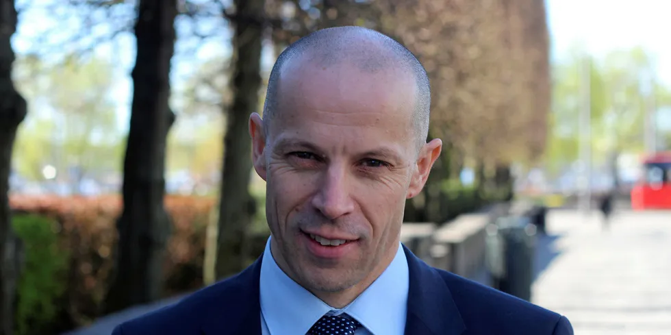 Charles Hostlund, CEO Norway Royal Salmon (NRS)