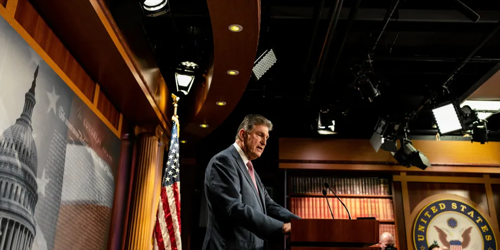 Sen. Joe Manchin's support is vital.