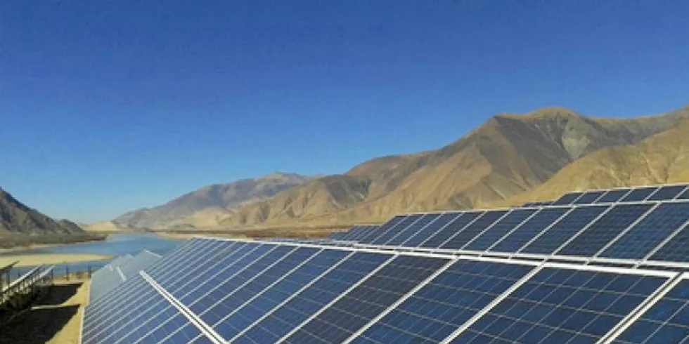 Middle East solar is forecast to hit 61GW by 2035.