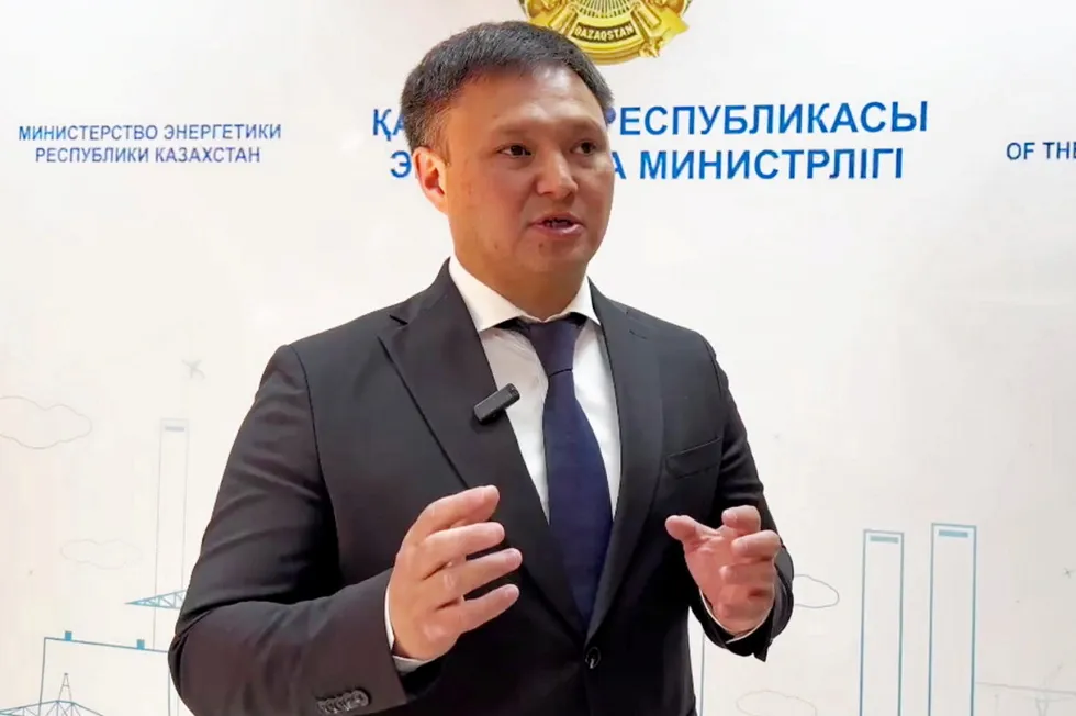 KazMunayGaz ad hoc executive chairman Askhat Khasenov.