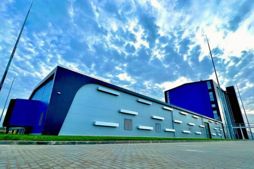 The Rybnye Korma fish feed plant in Astrakhan, Russia, launched its first production line in May and plans to double capacity next year.