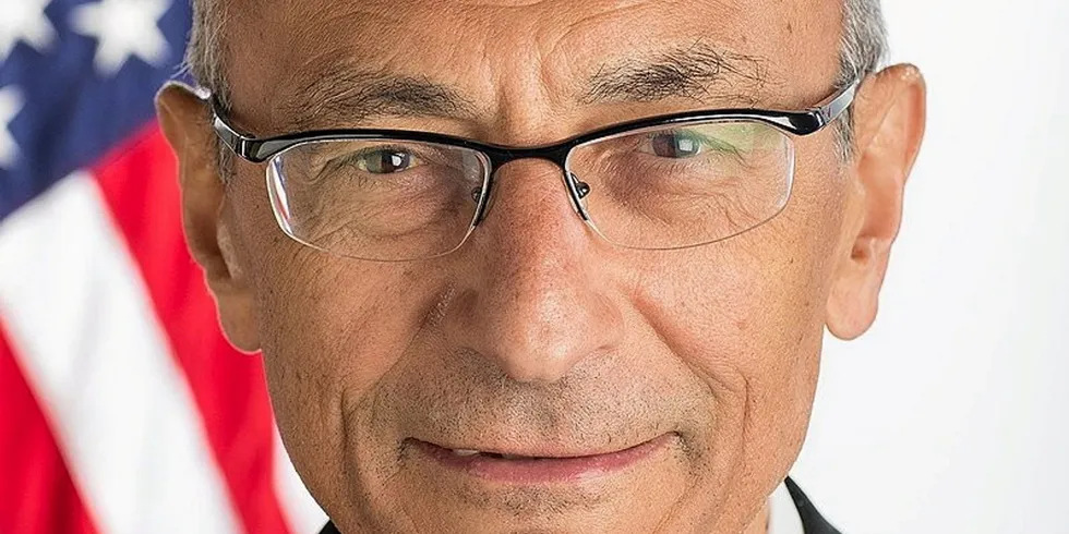 John Podesta, newly named senior adviser to President Joe Biden for international climate policy