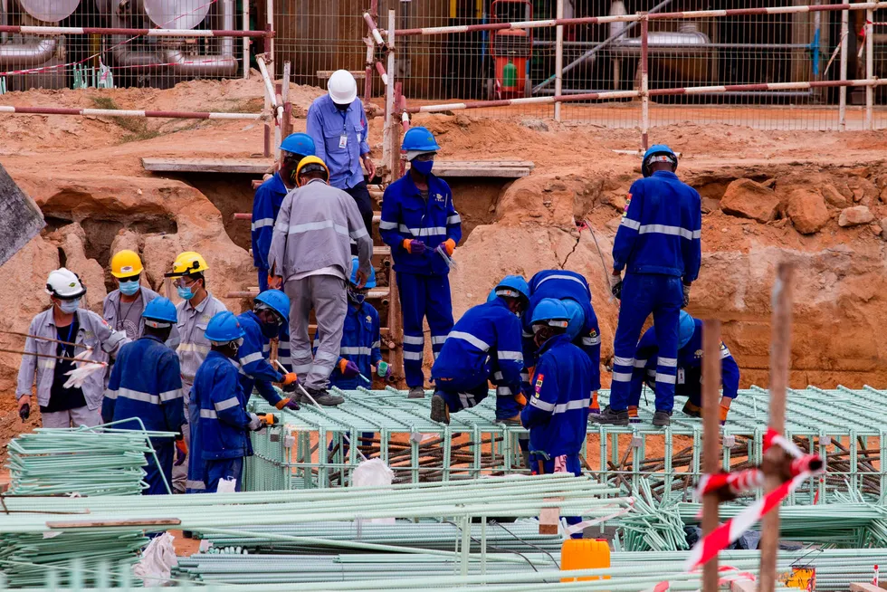 Trying times: oil and gas workers the world over are suffering from a lack of confidence in the future of their positions, report claims