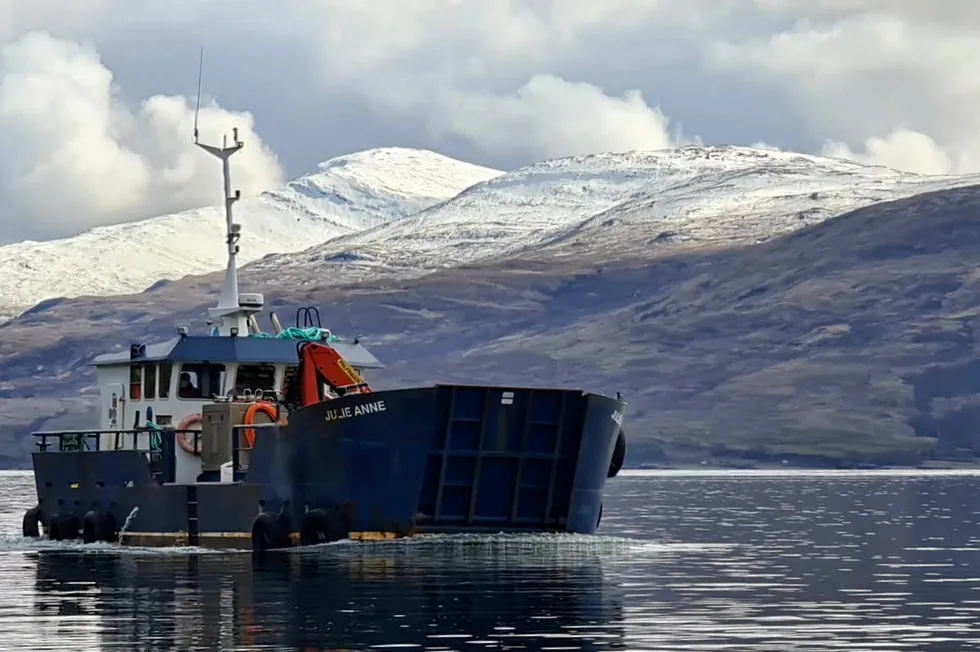 The Julie Anne, which was delivered new to SSF by Macduff Shipyards in 2015, sank on July 4.