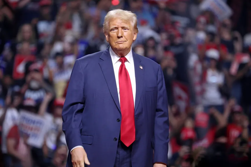 US President Donald Trump