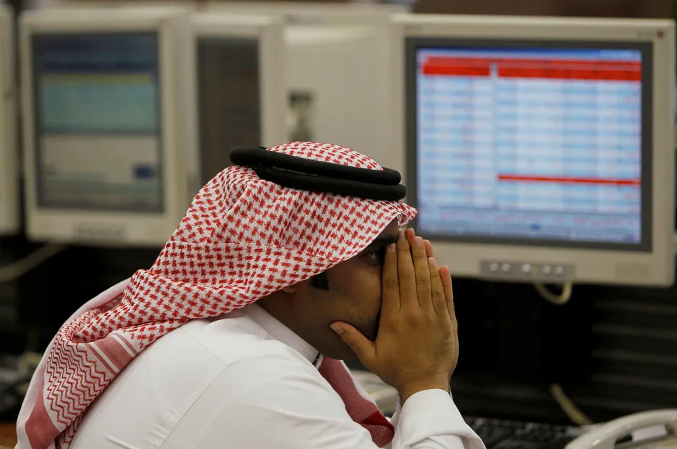 On the slide: prices decline further in early trade on Tuesday on expectations Opec and its allies could look to boost output