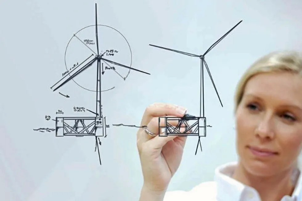 Drawing up plans: Aker Offshore Wind teaming up with Statkraft for Norway's first offshore wind round