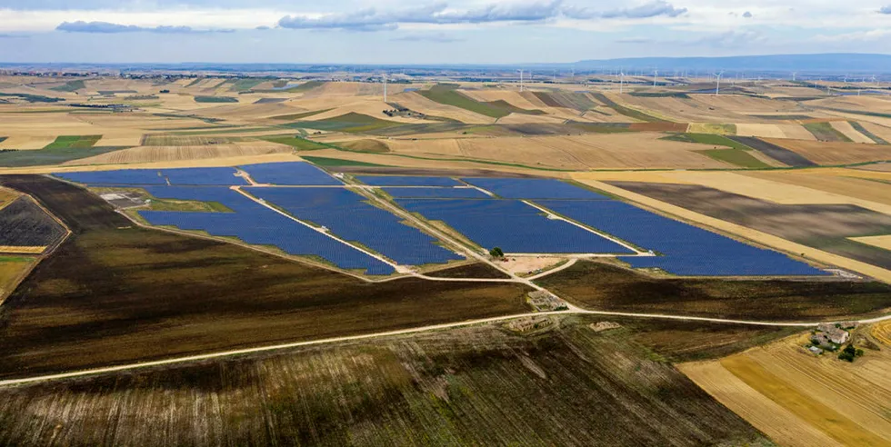 European Energy's utility-scale solar plant in Apulia, Italy