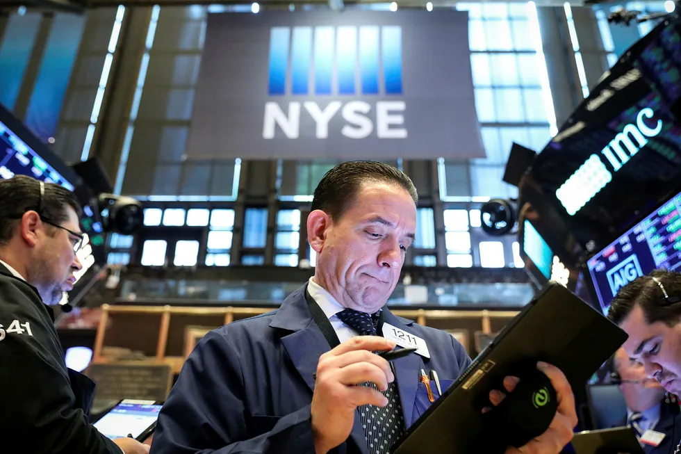 Oil price Brent crude futures settled at $64.86 a barrel, losing 34 cents, or 0.5%