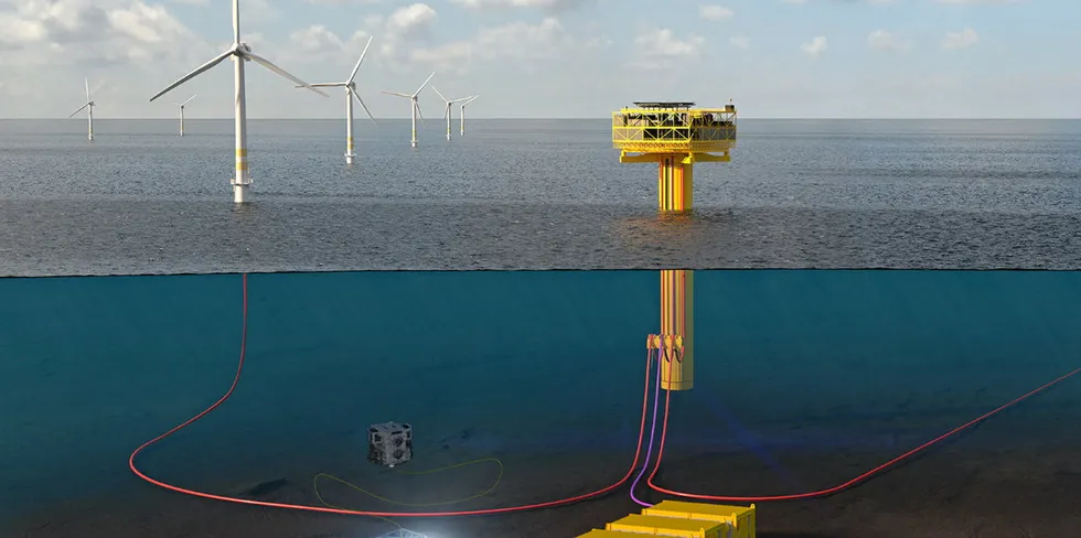How TechnipFMC's seawater hydrogen project will work.