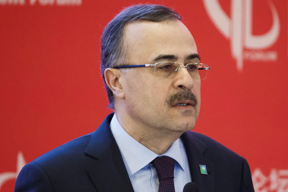 Capex plans: Saudi Aramco chief executive Amin Nasser.