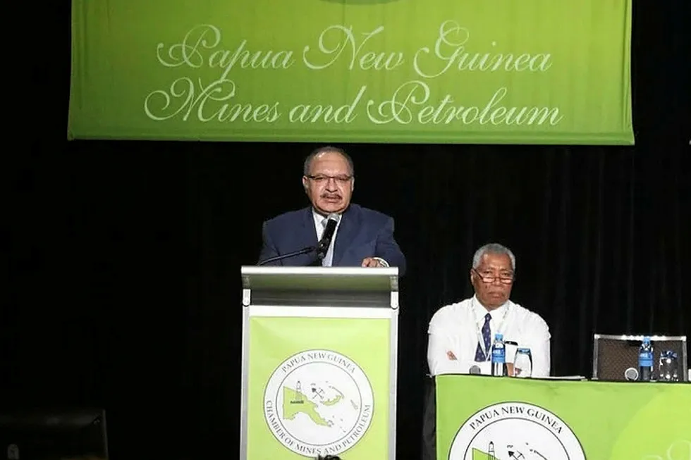 No new taxes: PNG Prime Minister Peter O'Neill speaking at the 2017 Mining & Petroleum Investment Conference