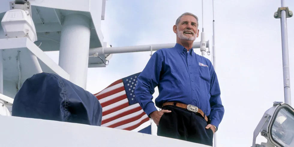 Chuck Bundrant, founder of Trident Seafoods. Bundrant died in 2021 at age 79.