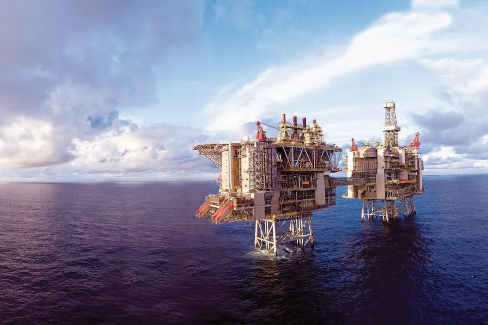 Electrification: BP’s Clair Ridge facility in the UK West of Shetland area.