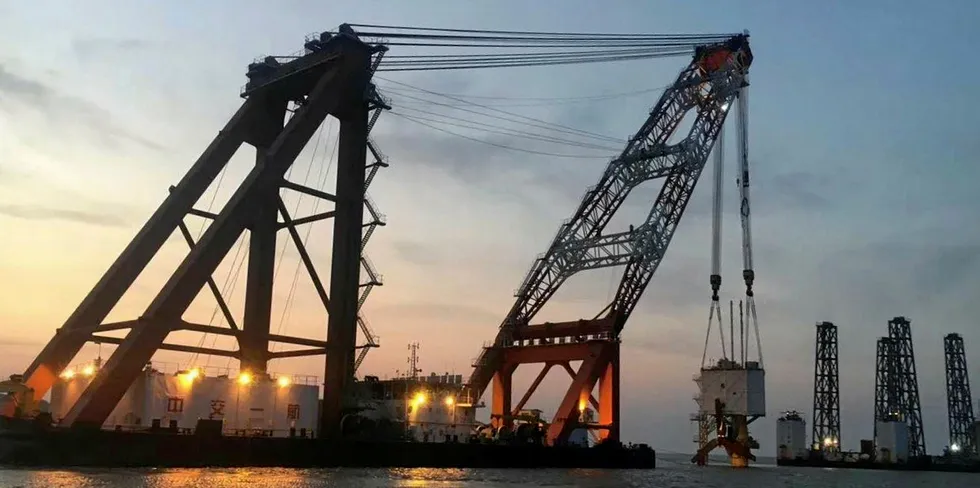 China Three Gorges installing first Atlantis tidal turbine