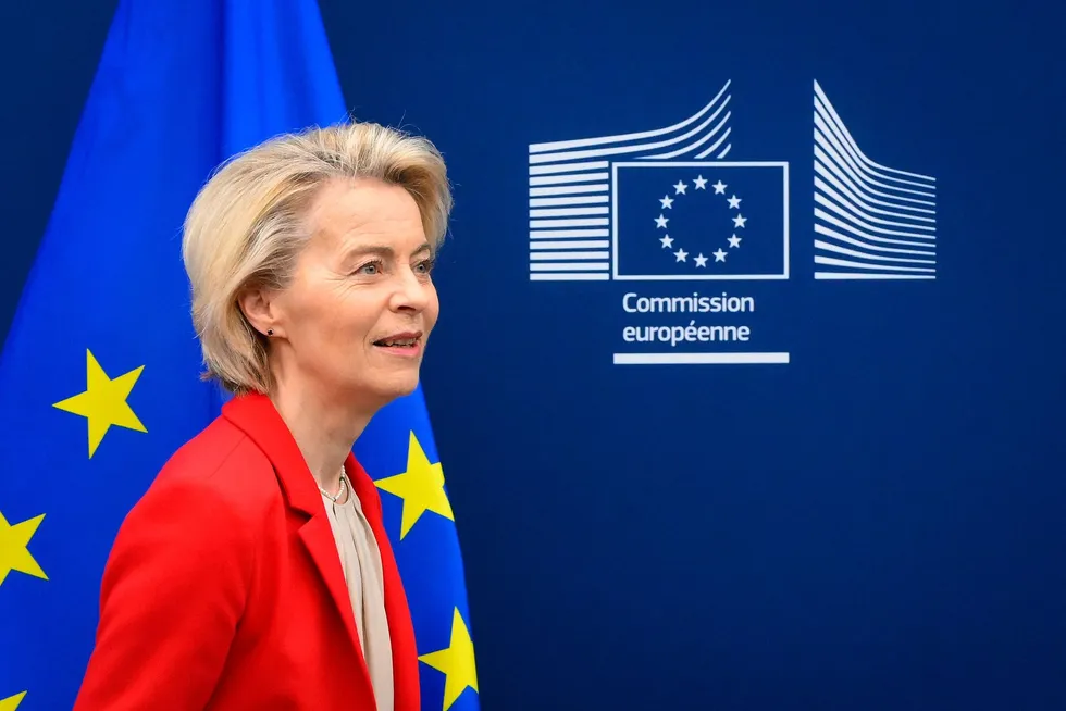 European Commission President Ursula von der Leyen.