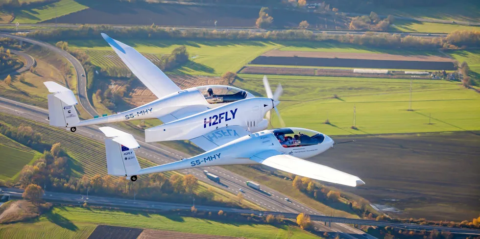 H2FLY's HY4 demonstrator plane.