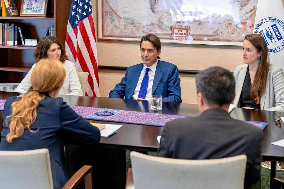 Amos Hochstein, White House senior adviser on energy and investment, seen in August 2022.