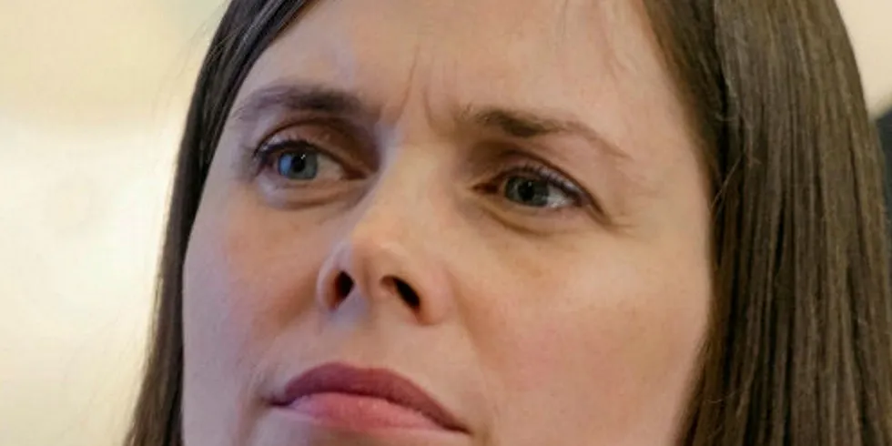 Iceland's Prime Minister Katrin Jakobsdottir is concerned about the impact on business.