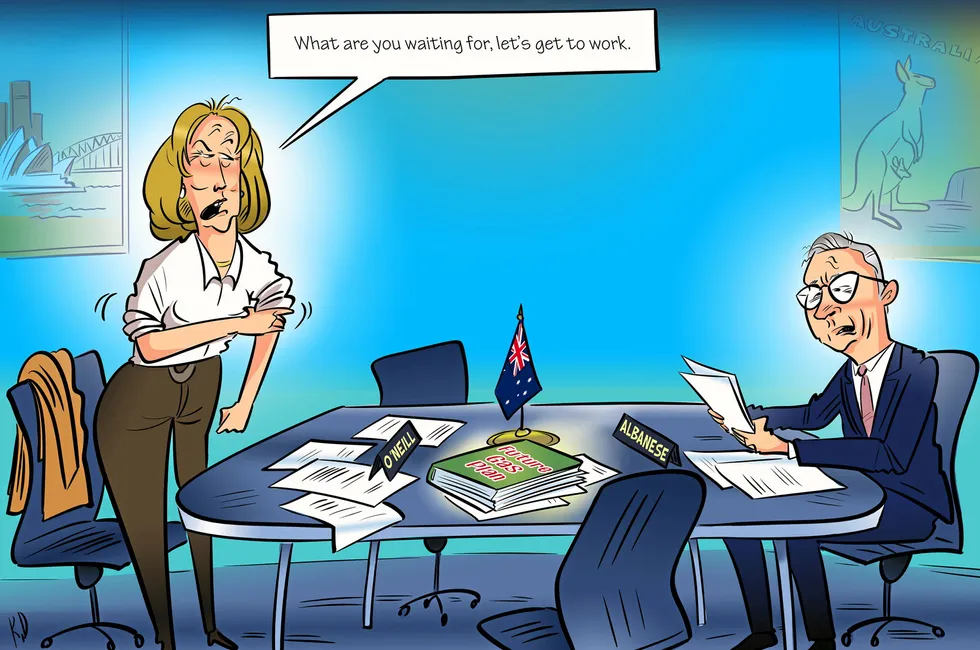 Australian Energy Producers’ chair and Woodside Energy chief executive Meg O’Neil told the group’s conference this week that the industry is ‘ready to roll up our sleeves’ and work with the government to help secure the country’s energy future.