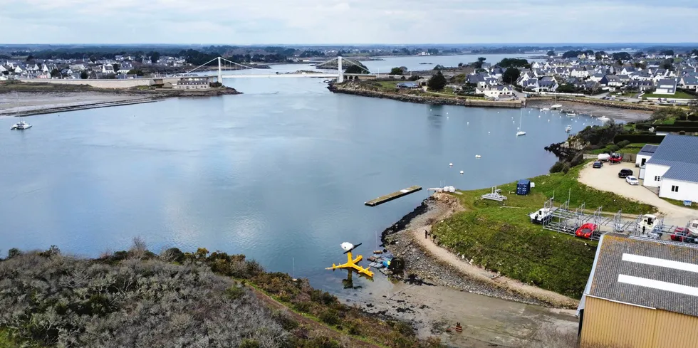 Nova Innovation's tidal power device ready for deployment in France
