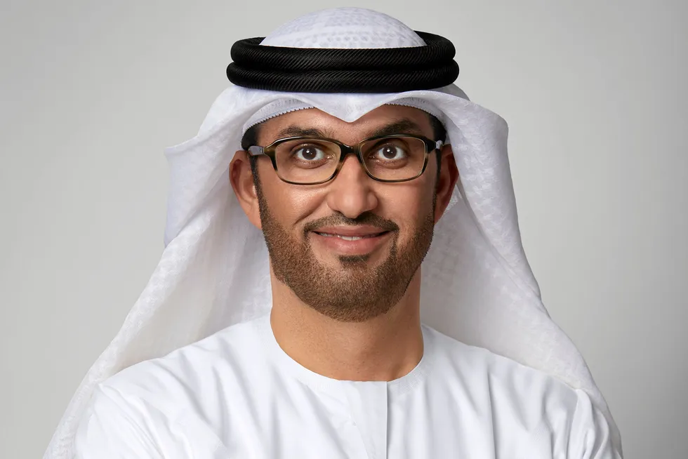 Adnoc group chief executive Sultan Ahmed Al Jaber