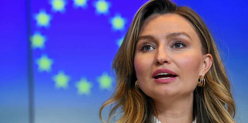 Swedish energy minister Ebba Busch.