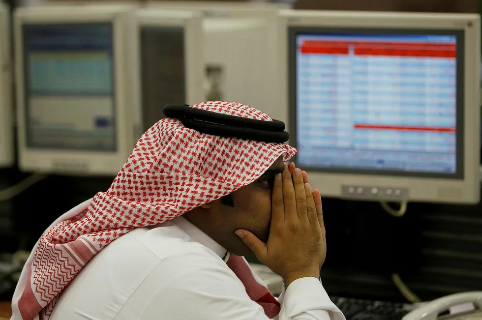 Taking a hit: prices slid 1.5% in early trade on Tuesday