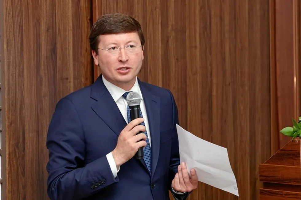 Azizbek Nazarov, deputy executive director of Uzbekistan's oil producer, Saneg.