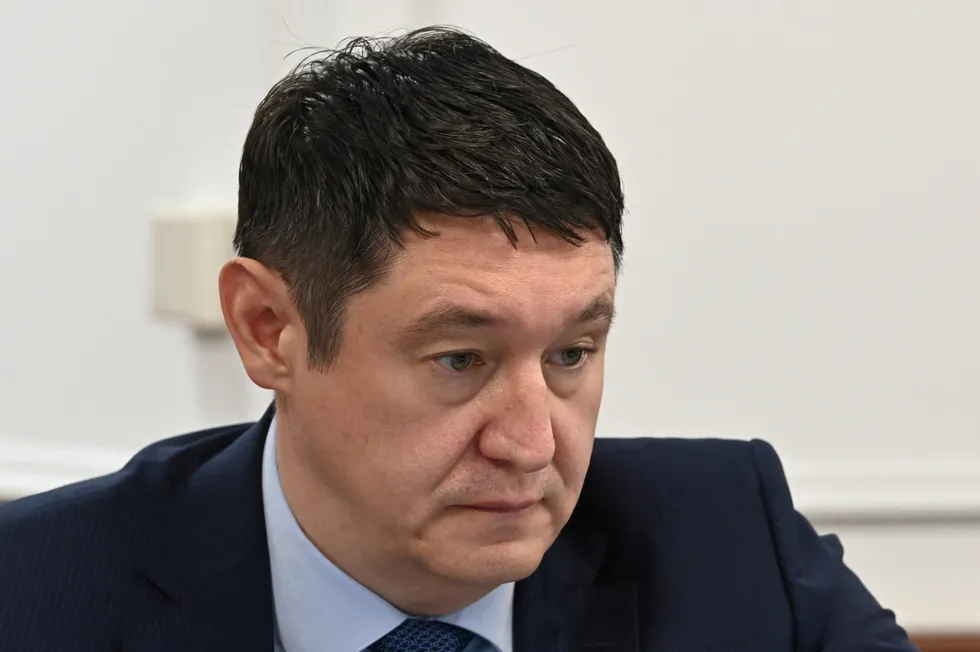 Kazakhstan's Energy Minister Almasadam Satkaliyev.