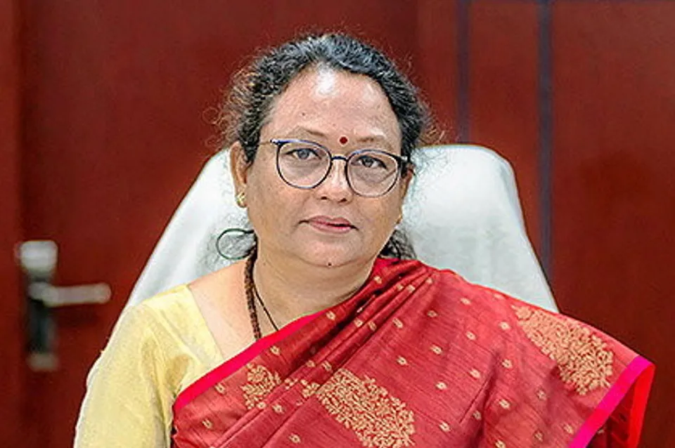 Return: ONGC exploration director Sushma Rawat.