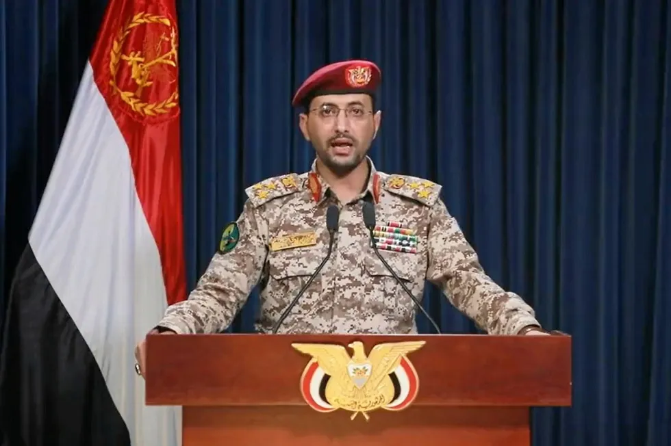 Houthis' spokesperson Yahya Saree confirmed the latest attack on Marlin Luanda.
