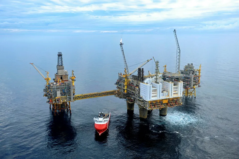 Equinor's Osberg facilities off Norway