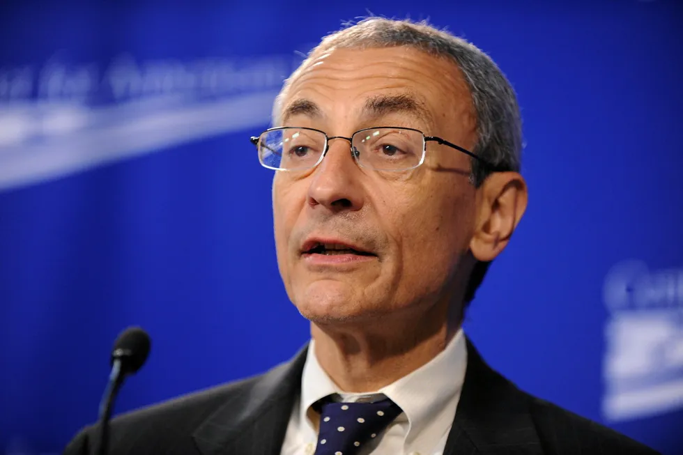 . John Podesta, senior White House international climate adviser.