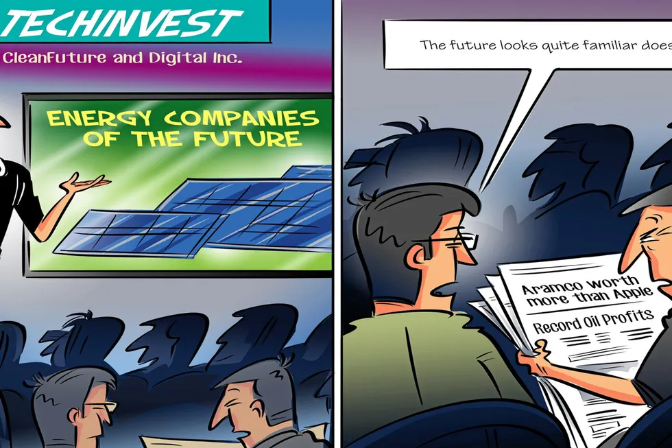 Rivers of money: Oil industry hand-wringing over energy transition and fears of investor rejection seem to have given way to a festival of profits