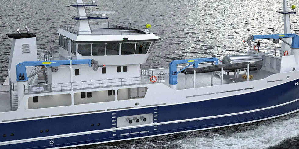 In total, the group – known collectively as Samlaks AS -- produces around 40,000 metric tons of salmon a year.