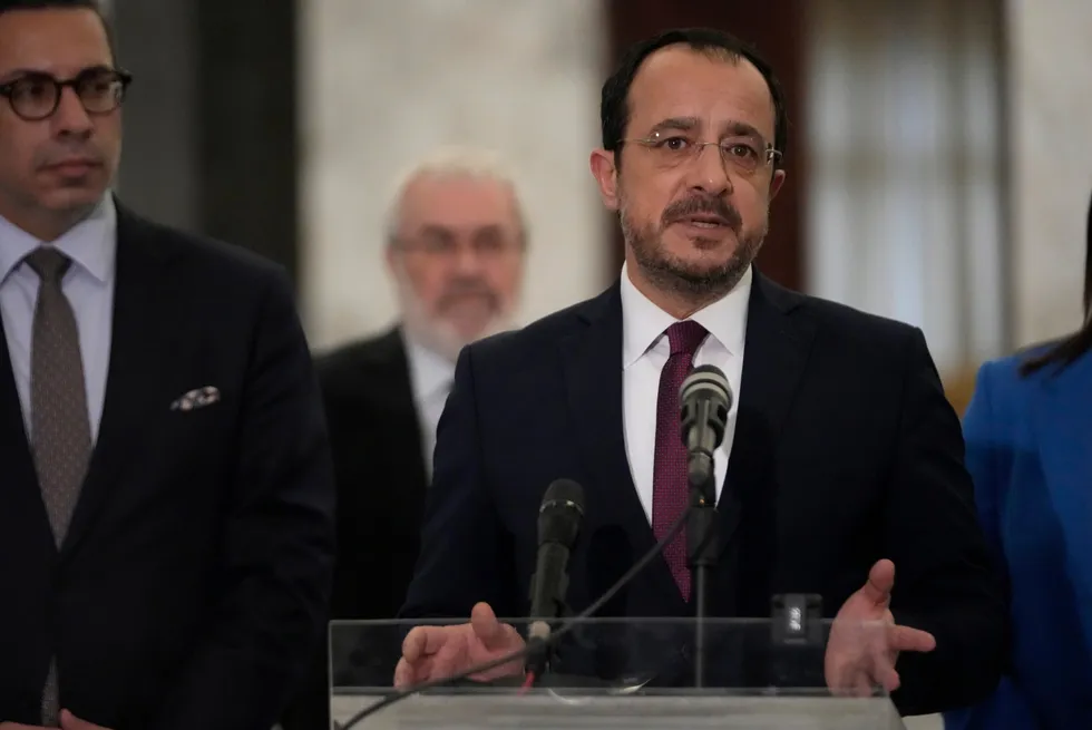 Cyprus President Nikos Christodoulides.
