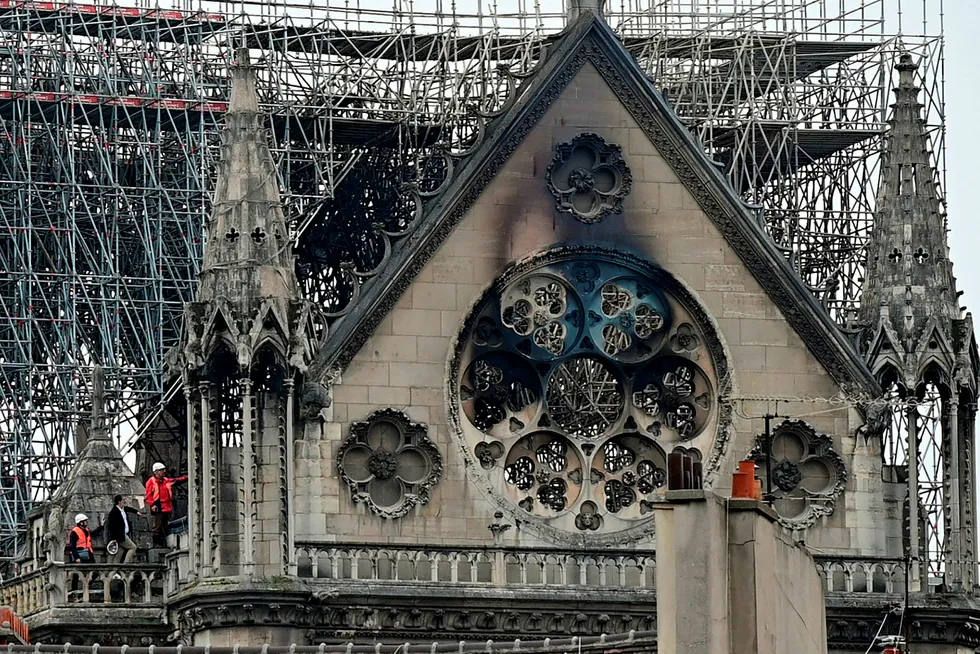 Fire out: Parts of Notre-Dame Cathedral in Paris were destroyed by Monday's fire