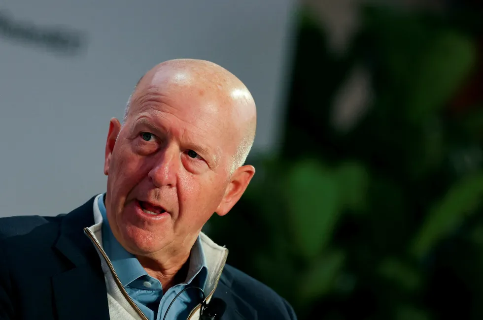 Goldman Sachs chief executive David Solomon.