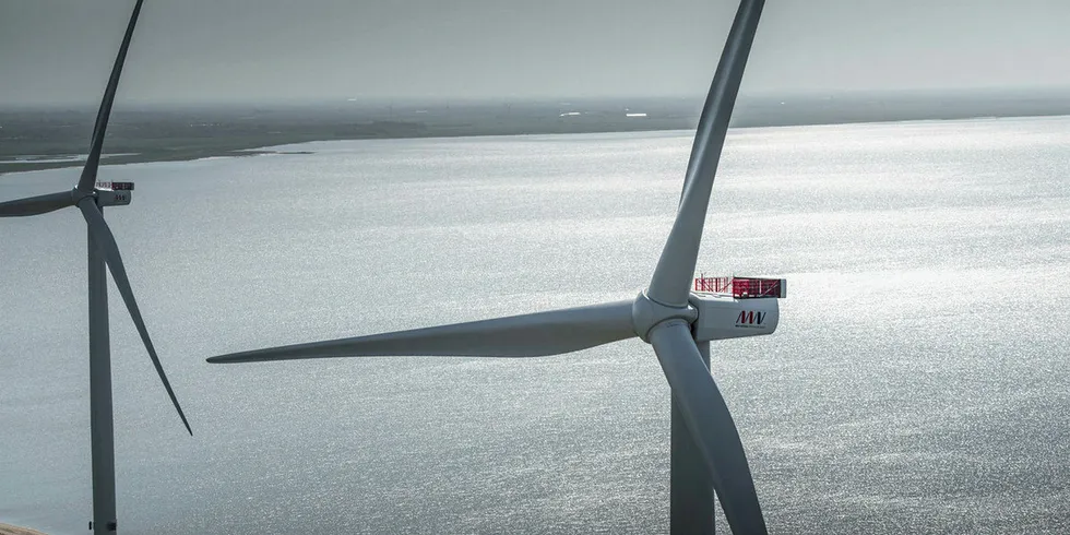 V164 turbines being trialled in Denmark