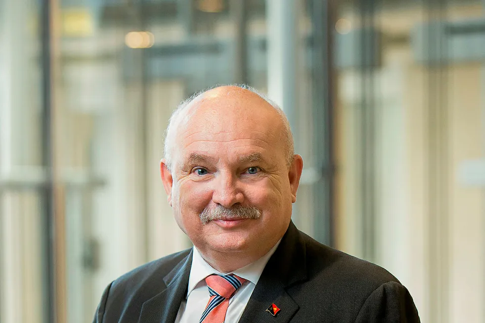 Oil Search managing director Peter Botten