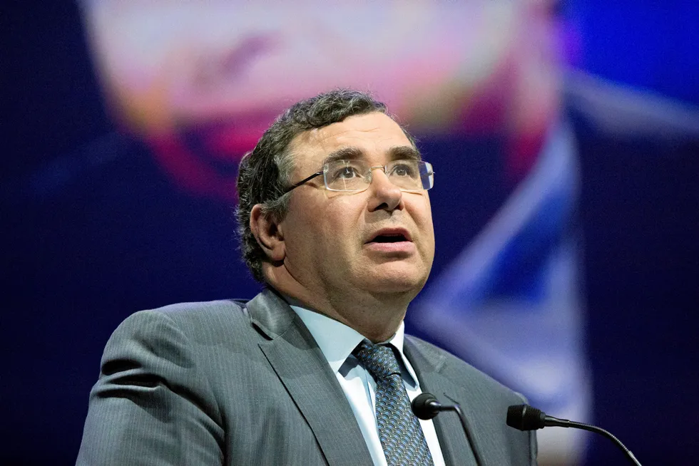 Gas production: TotalEnergies chief executive Patrick Pouyanne.