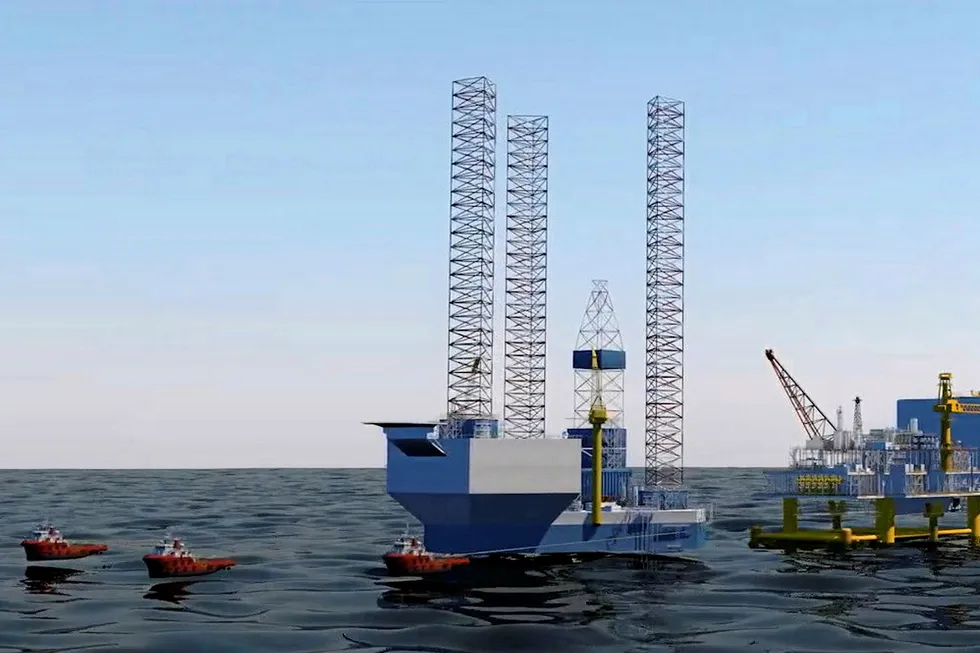 Proposals: a still from the animation of JOG's proposed Buchan redevelopment