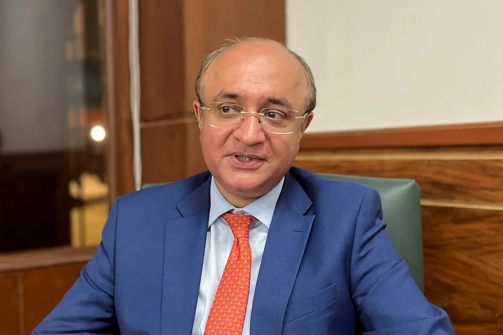 Ahmed Hayat Lak, chief executive of Pakistan's Oil & Gas Development Company (OGDCL).