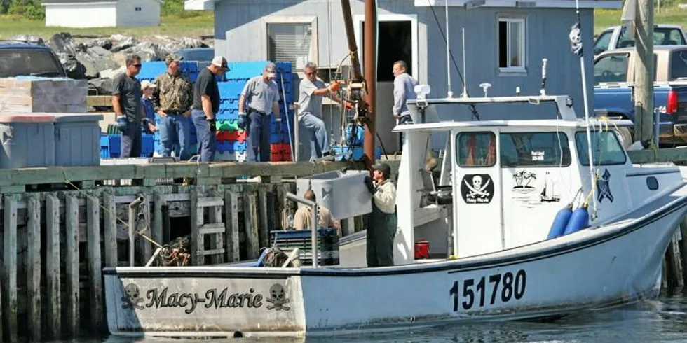 Lobster processor Raymond O’Neill & Son Fisheries said on its website it has about 220 employees working seasonally.