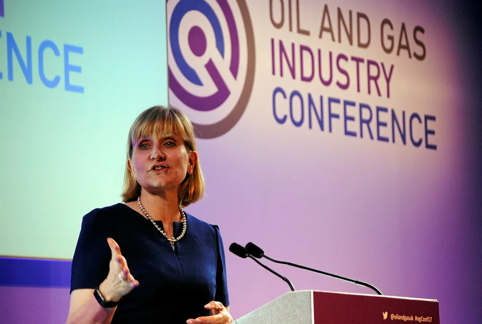 Turning tide: OGUK chief executive Deirdre Michie expects employment levels to stabilise if activity levels pick up